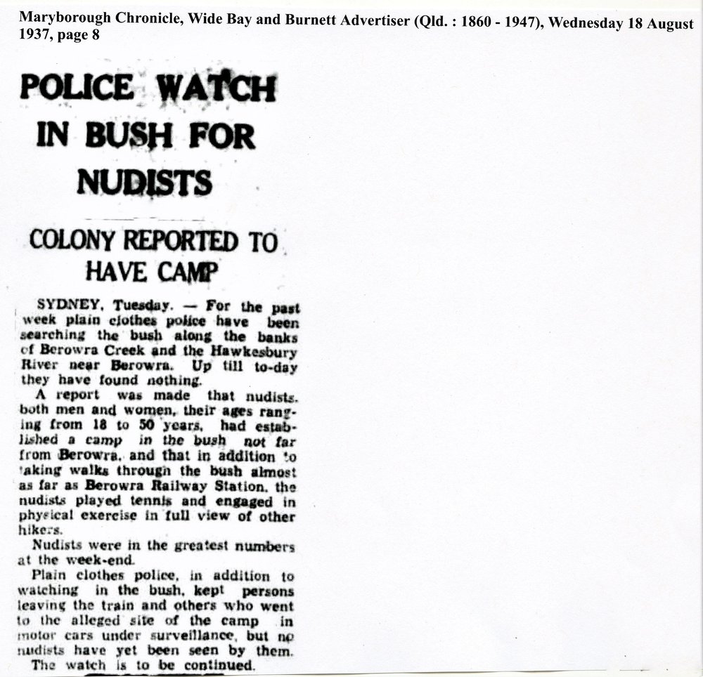 Berowra Nudist Colony