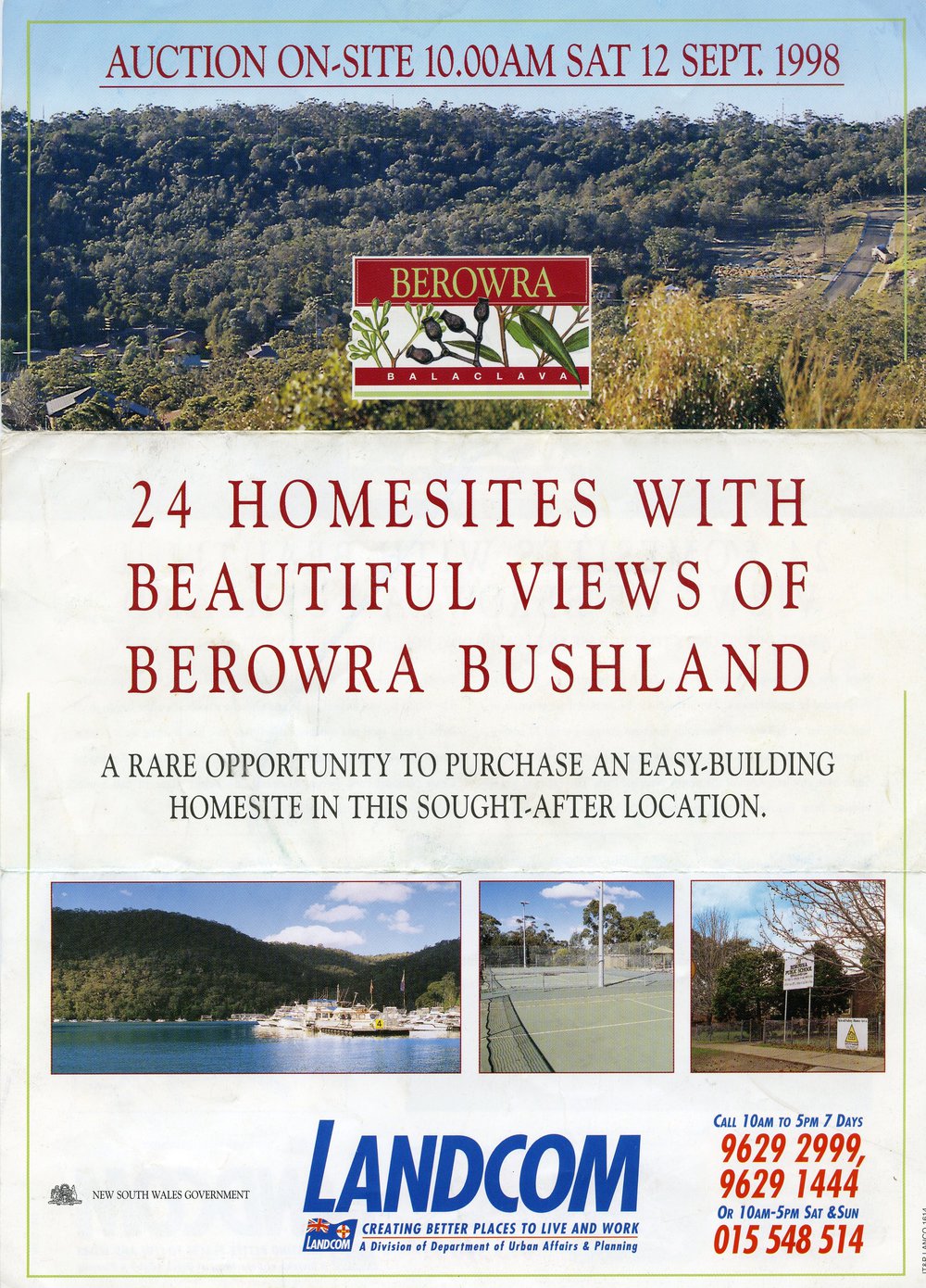 Balaclava Landcom Estate Berowra