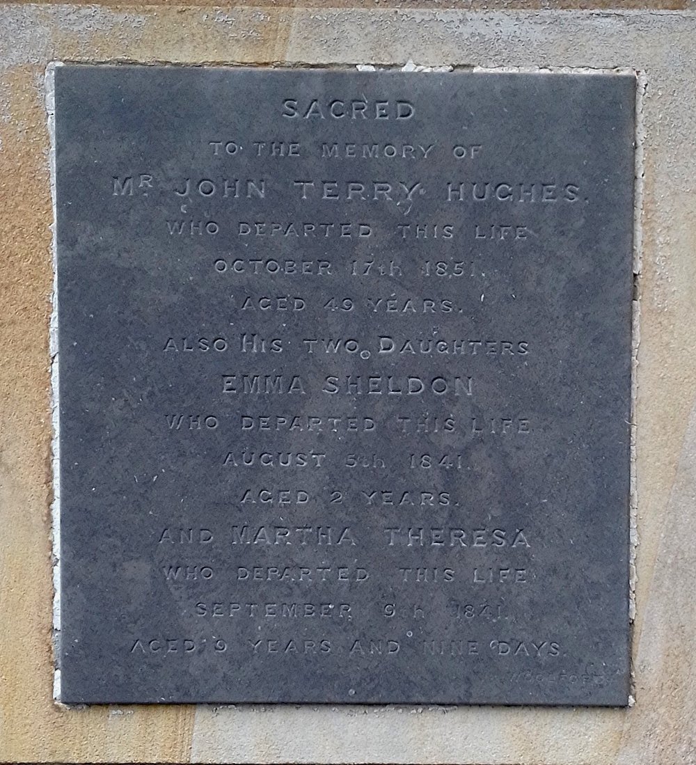 Headstone of John Terry Hughes