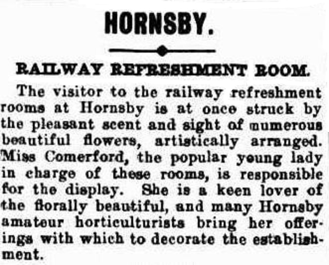 Hornsby Railway Refreshment Room