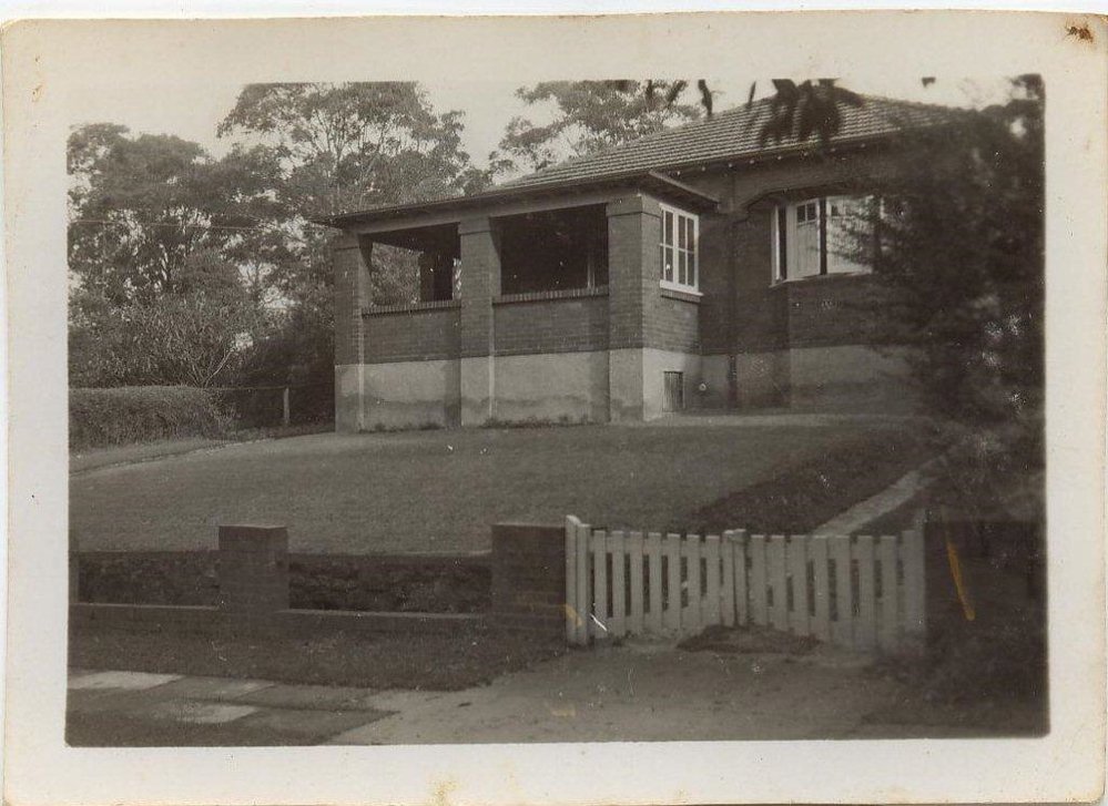 Chinnery family home in Trebor Road, Pennant Hills