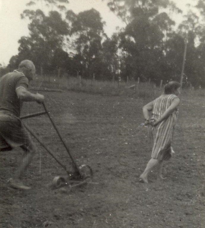 Ernests and Milda Liepins at New Line Road, Pennant Hills