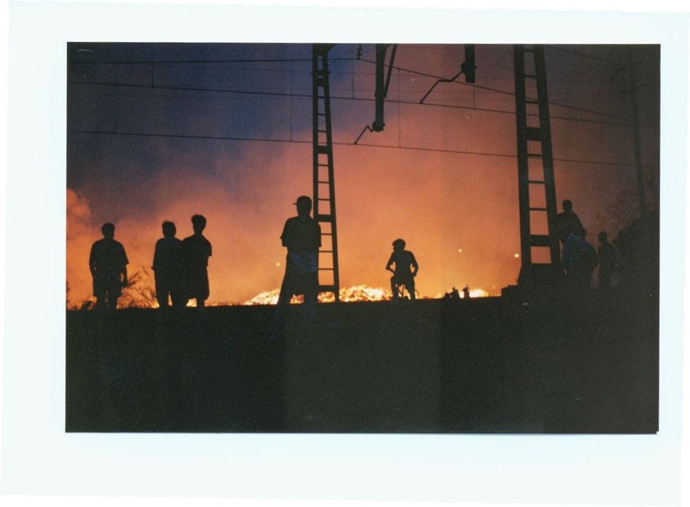 Fire at Brickpit Park - Thornleigh