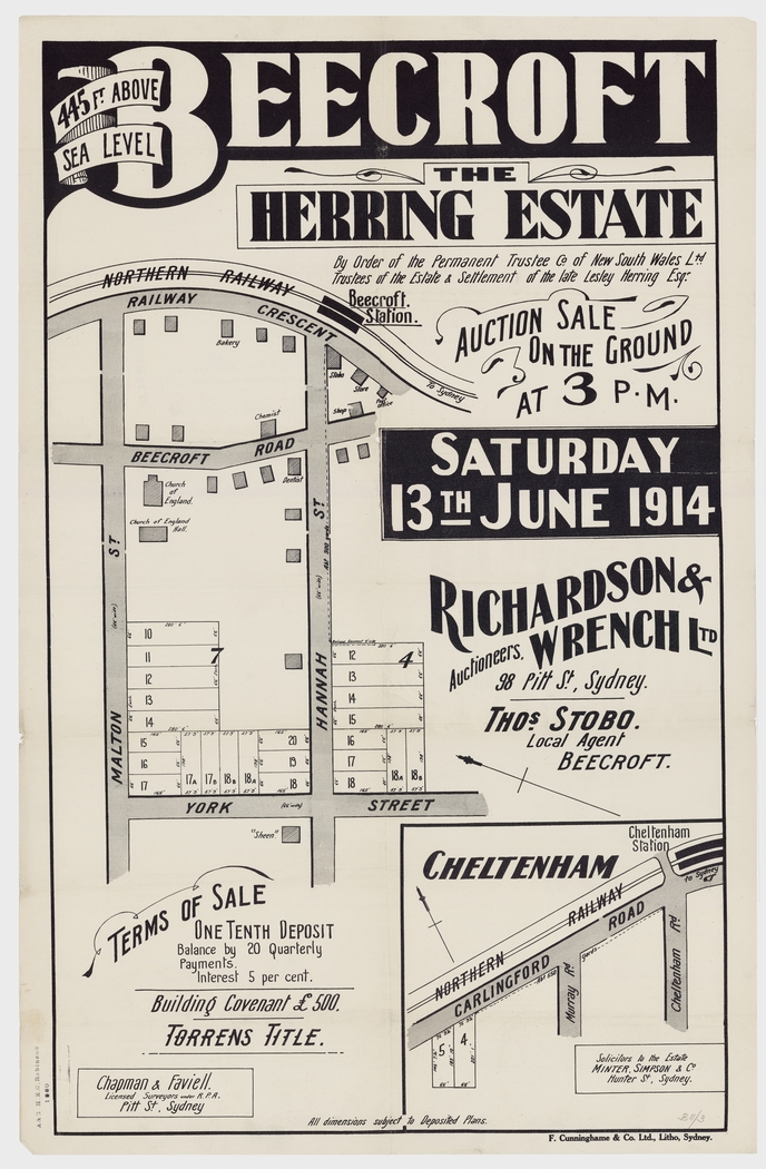 The Herring Estate - Beecroft