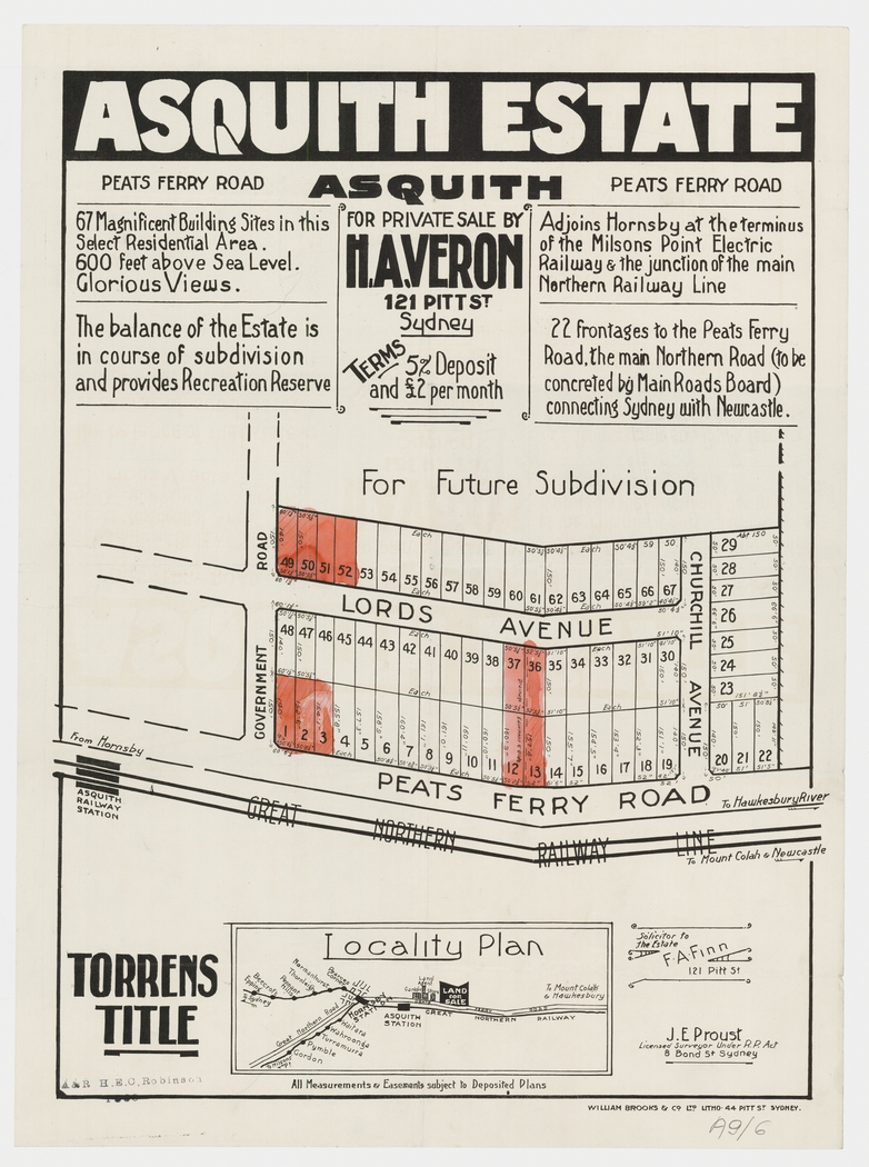 Asquith Estate - Asquith