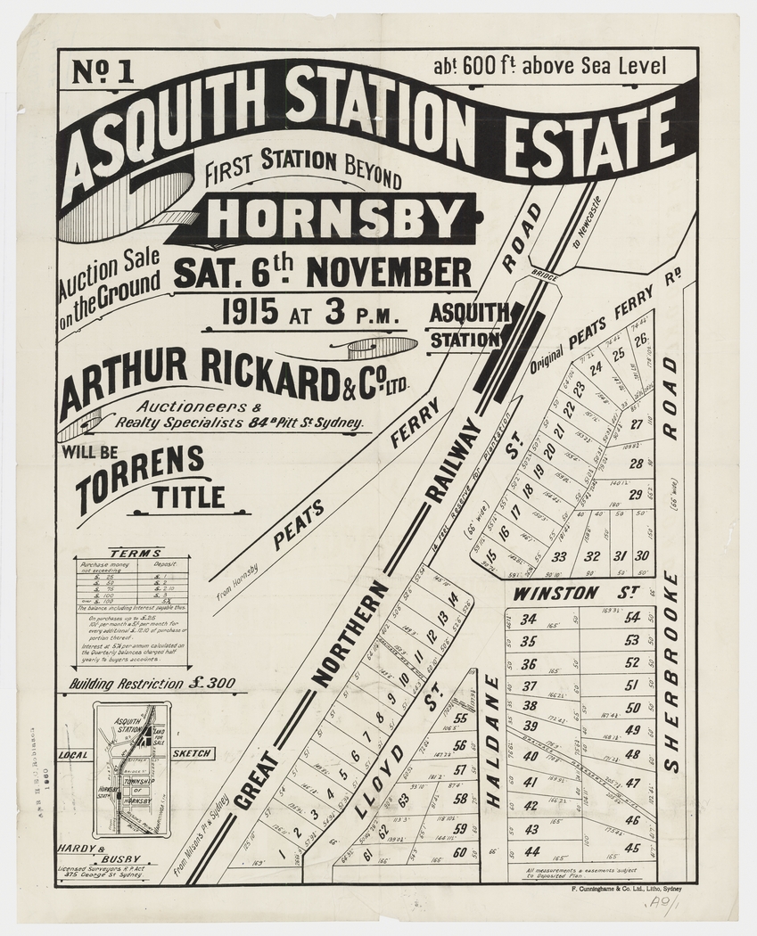Asquith Station Estate - Asquith