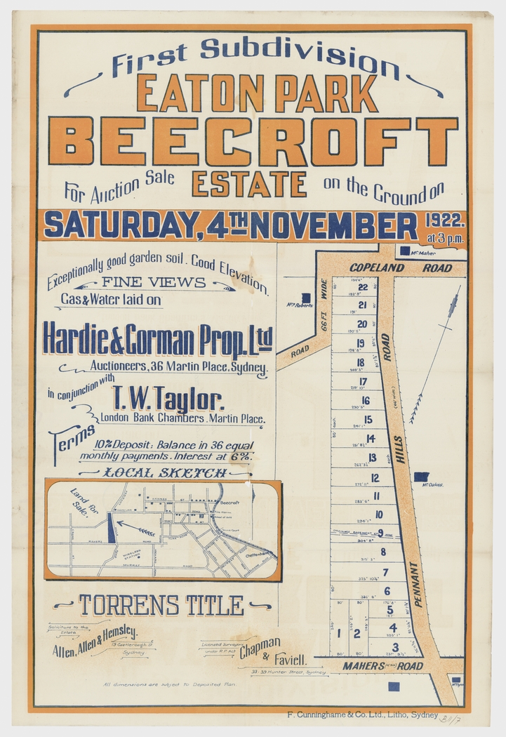 Eaton Park Estate - Beecroft