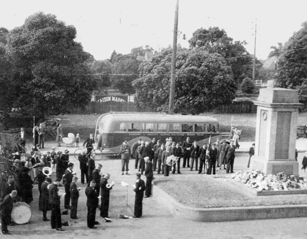 Hornsby ANZAC Day in the early 1950s