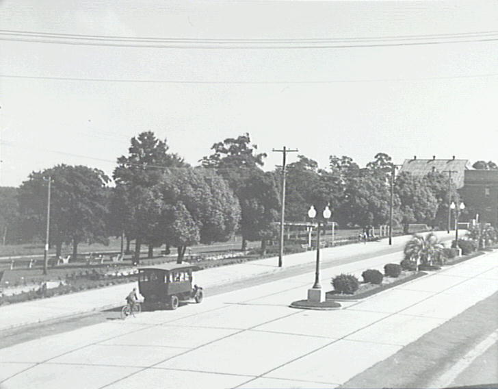 Hornsby Park and Peats Ferry Road, Hornsby 1930