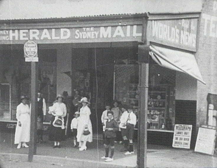 Carpenter's Newsagency, Hornsby during Gala Week