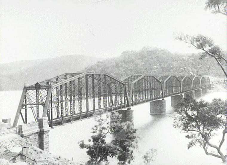 First Hawkesbury River Railway Bridge