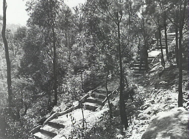 Depression Steps, Hornsby Park