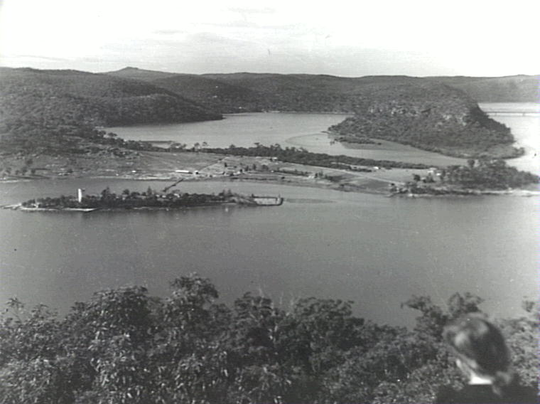 View of the Hawkesbury River from Muogamarra National Park