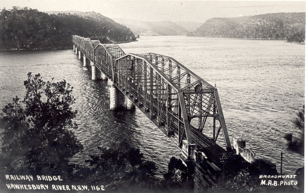 First Railway Bridge, Hawkesbury River