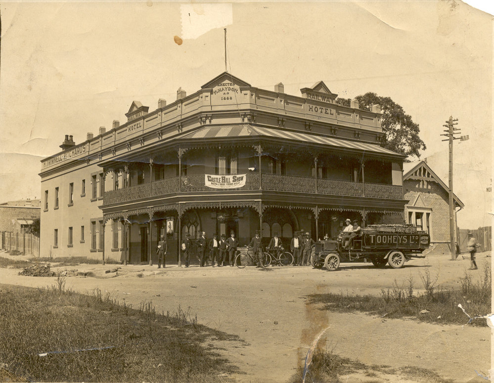 Railway Hotel, Hornsby, c. 1920