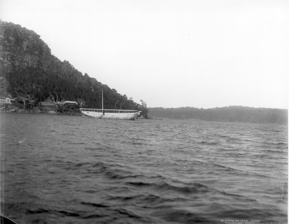 View of Ku-ring-gai Chase National Park from Fowler's Bay Powder Milk and Explosives Reserve