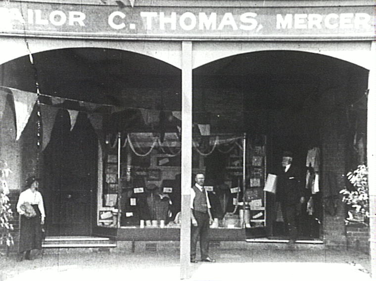 C. Thomas, tailor and mercer, Coronation Street Hornsby