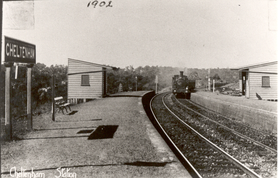 Cheltenham Railway Station c. 1900