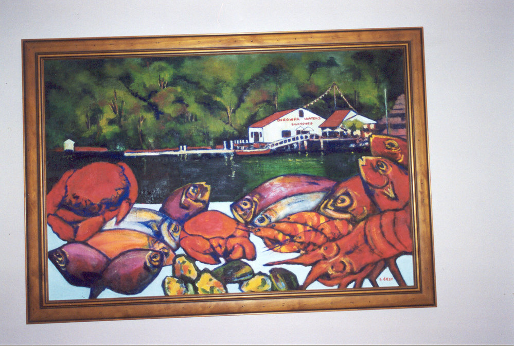 'Lunch on Berowra Waters' by Lorraine Best