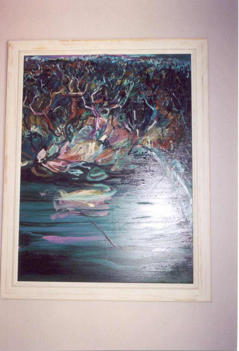 'Appletree Bay - No Fishing from Bridge' by Lyndall Beck