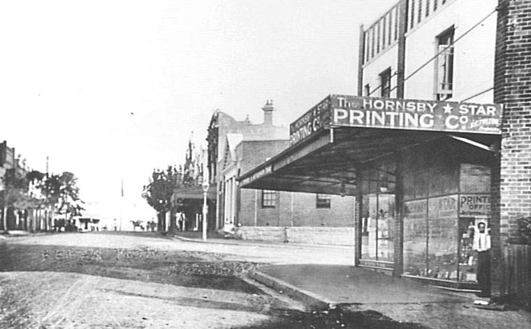 Peats Ferry Road near the intersection with Dural Street, Hornsby