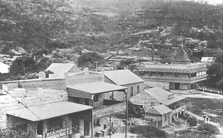 Township of Brooklyn showing the Hawkesbury River Hotel