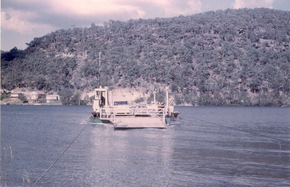 Wiseman's Ferry vehicular ferry