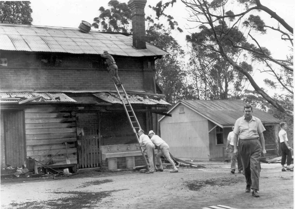 Hornsby Public School after the fire