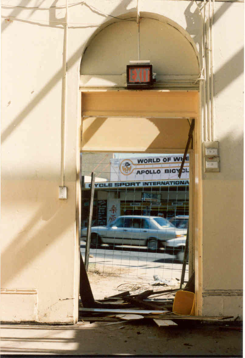 Demolition of Thornleigh School of Arts, c.1980