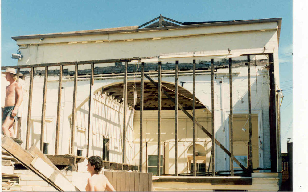 Rear of Thornleigh School of Arts during demolition, c.1980