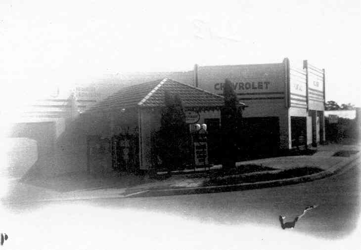 Notsons Garage, Epping, c.1951