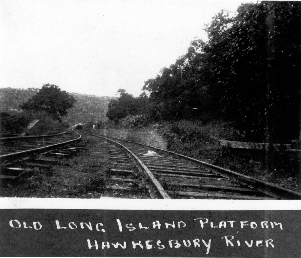 Old Long Island railway platform, Brooklyn c. 1930