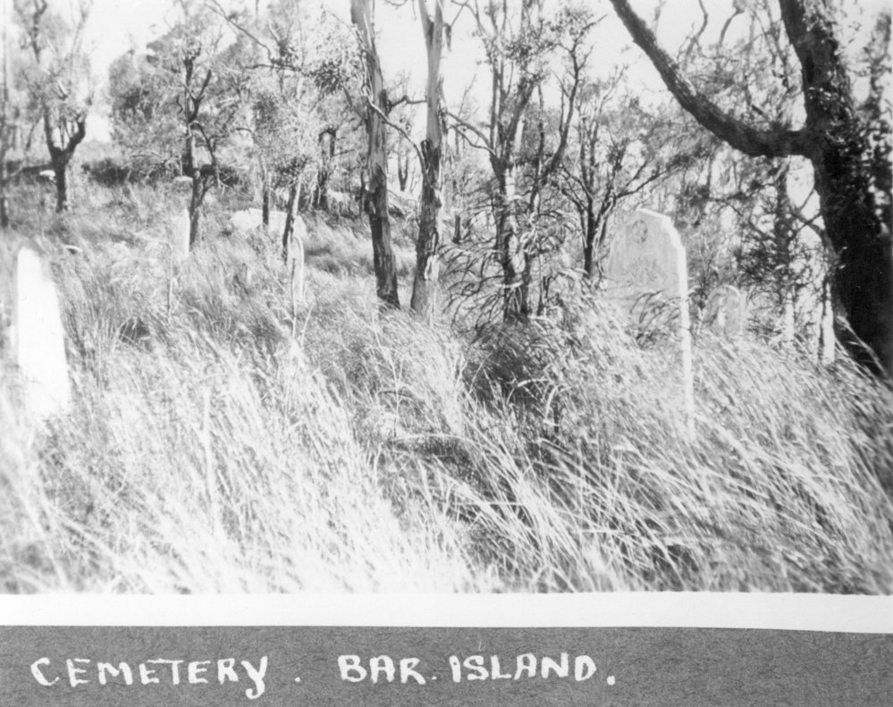 Bar Island Cemetery, Hawkesbury River