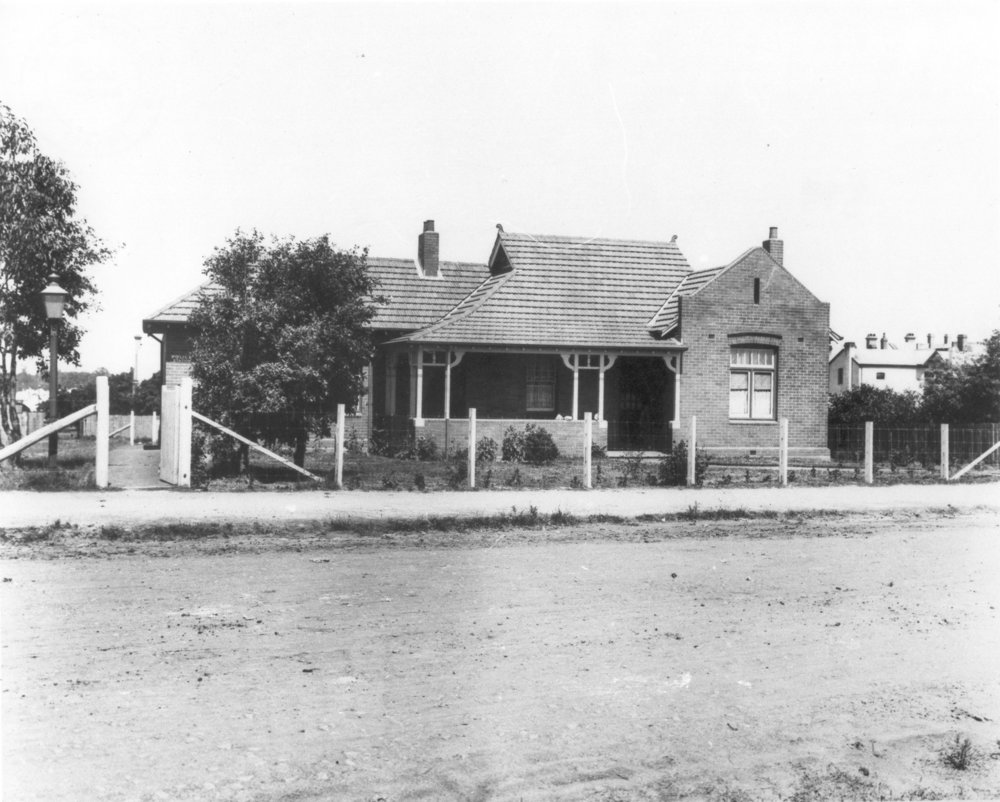 Hornsby Police Station, c. 1909