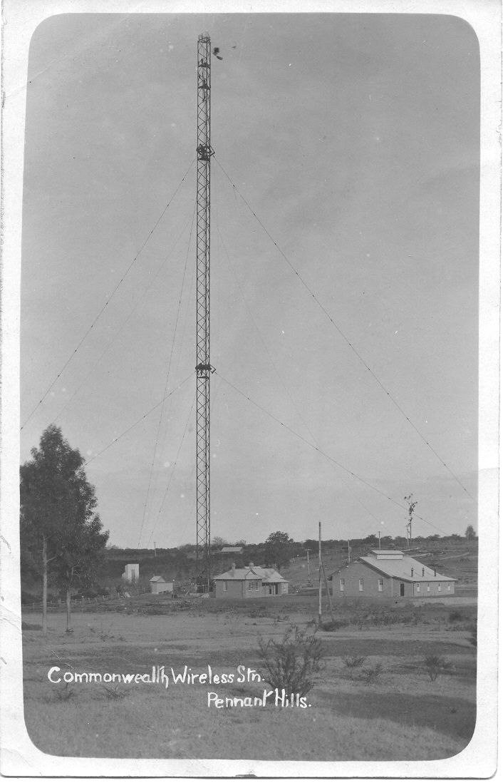 Commonwealth Wireless Station, Pennant Hills - Postcard