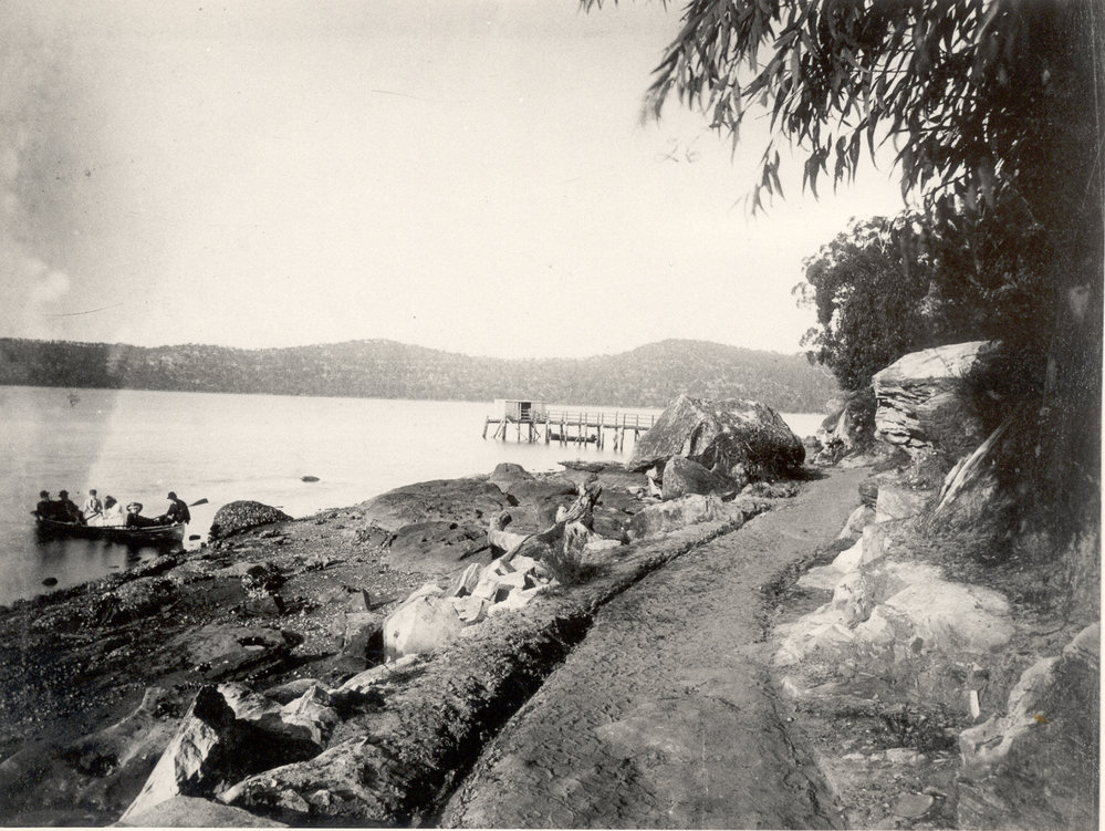Peats Ferry on the Hawkesbury River, c. 1900