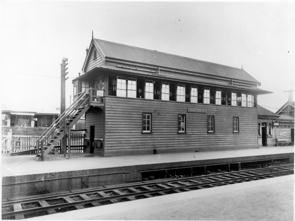 Old signal box, Hornsby Railway Station