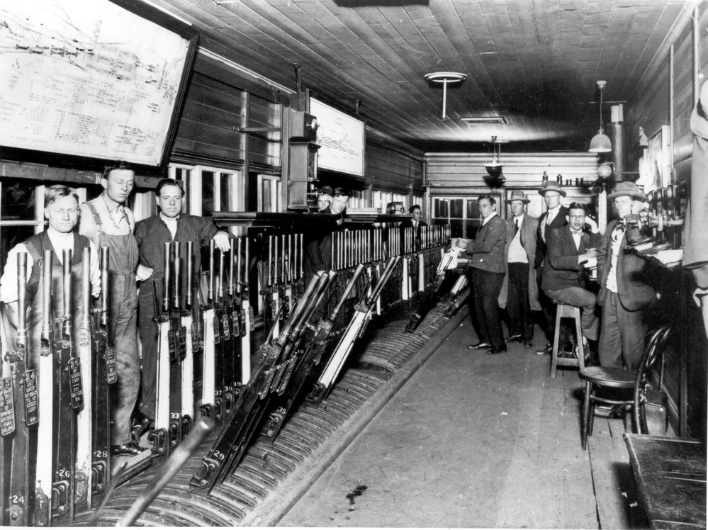 Old signal box, Hornsby Railway Station, interior