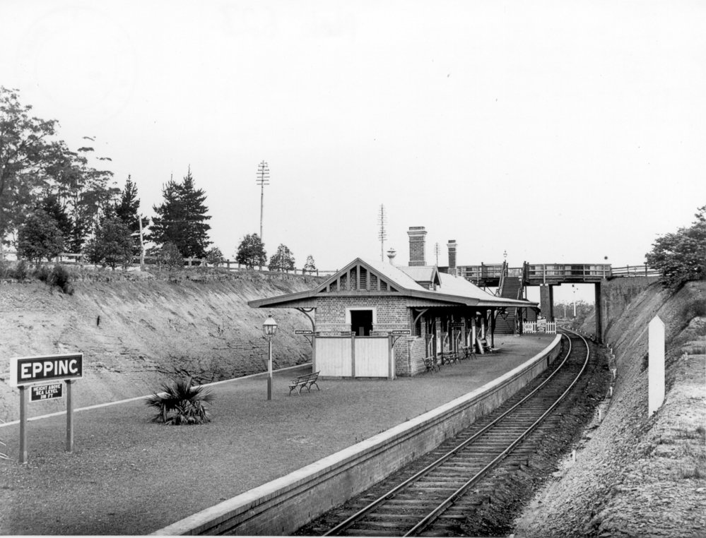 Epping Railway Station, c.1920
