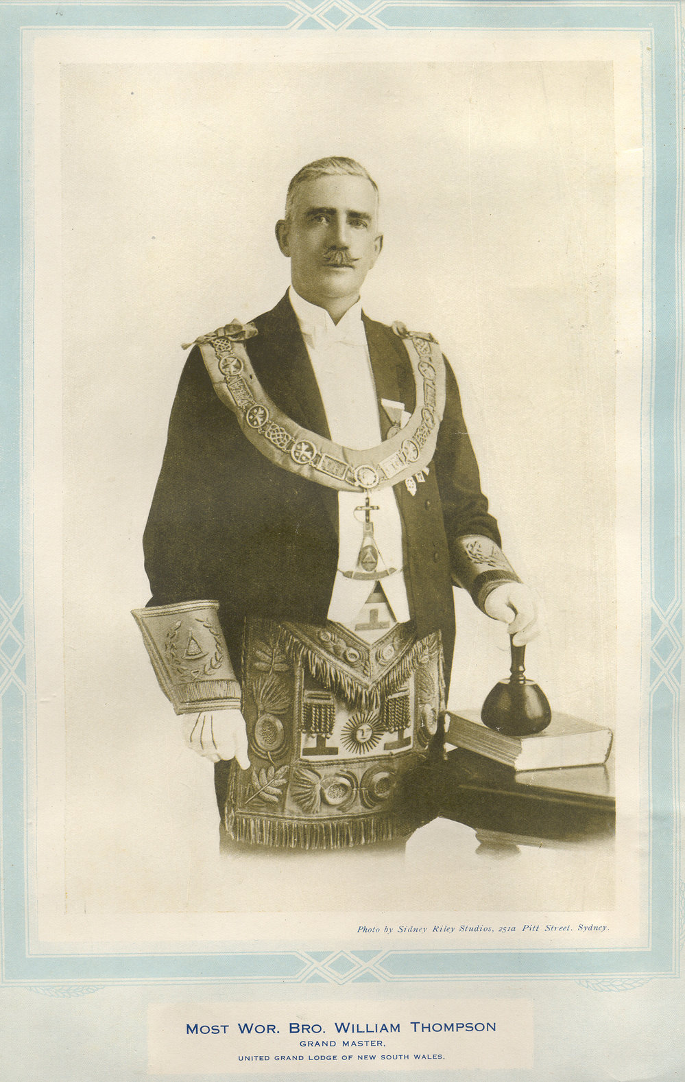 William Thompson, Grand Master, United Lodge of New South Wales