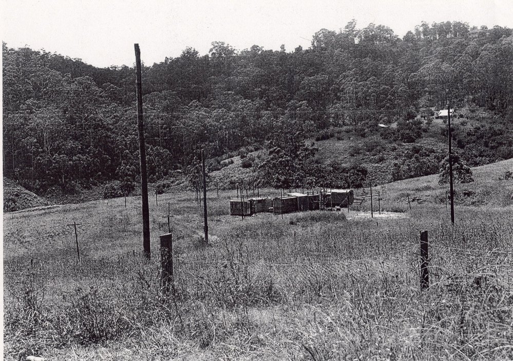 Radio astronomy field station in Old Mans Valley, Hornsby, c. 1950