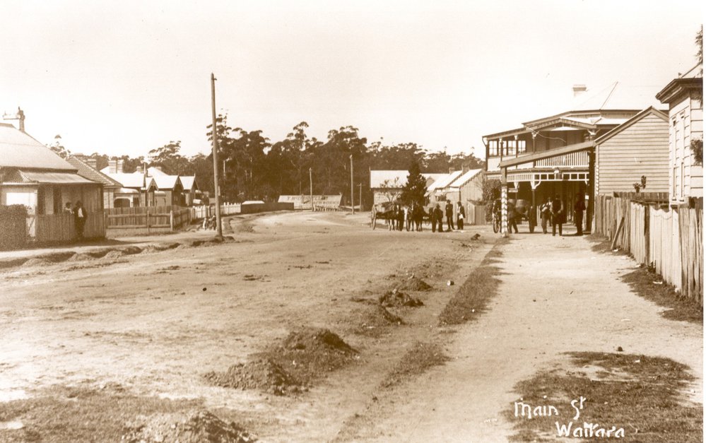 Main Street, Waitara and Hornsby Hotel c.1900