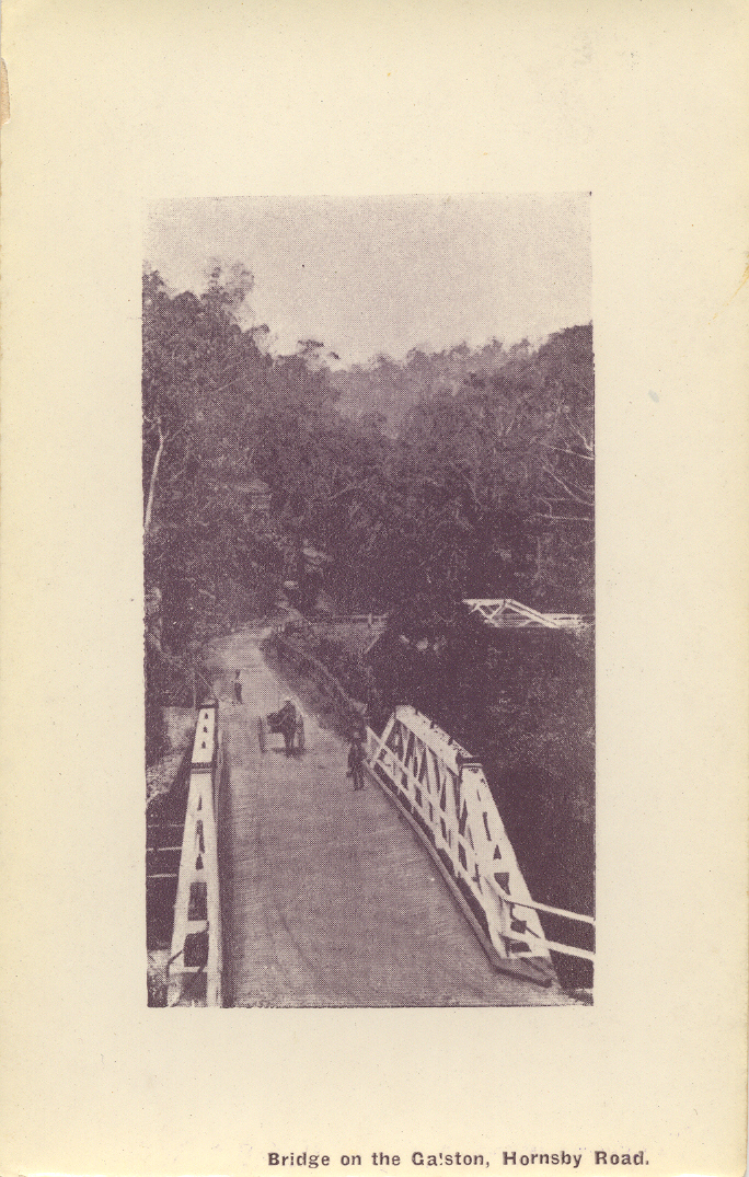 Bridge on the Galston-Hornsby Road