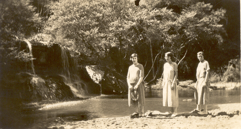 Cowan Creek, Waterfall, c1920s