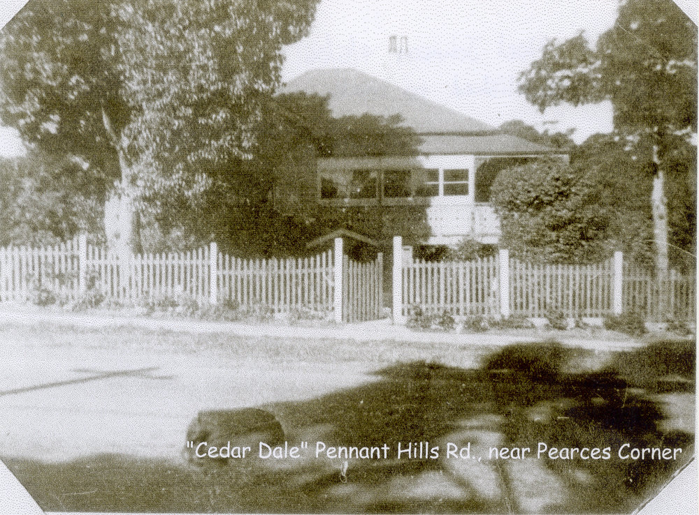 'Cedar Dale', Pennant Hills Road, near Pearce's Corner, c.1940s