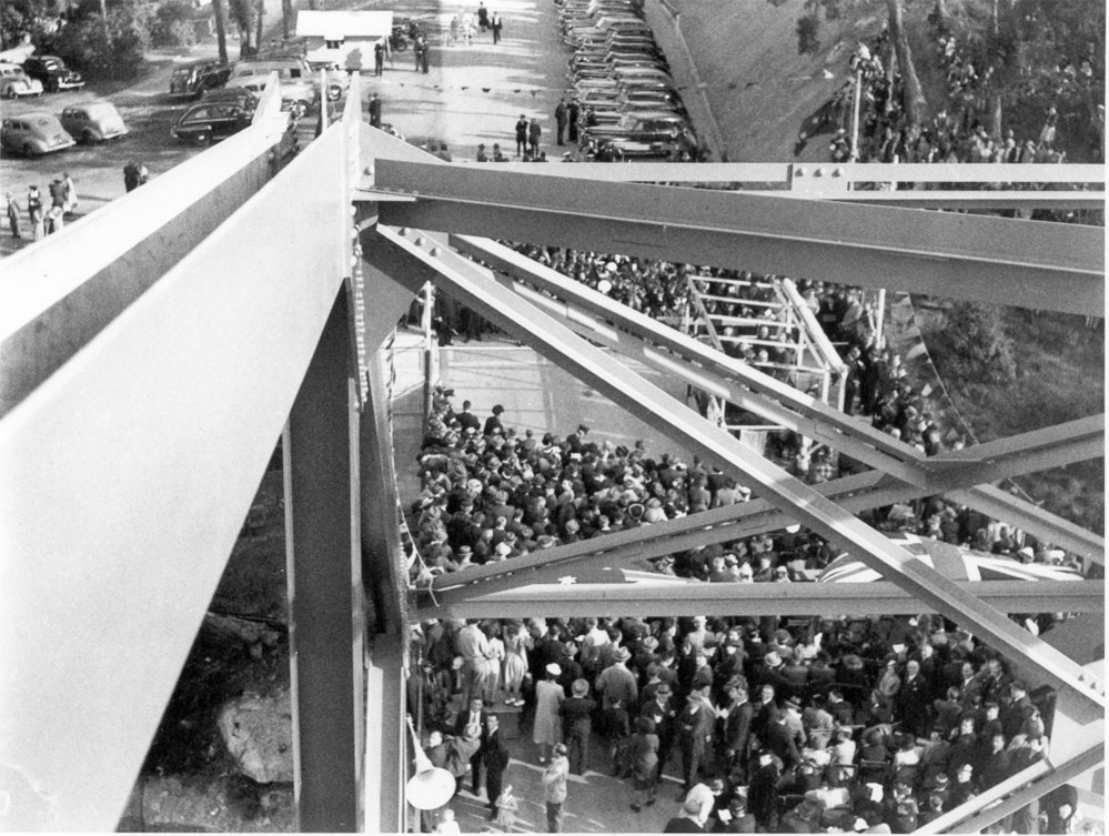 Hawkesbury River road bridge opening