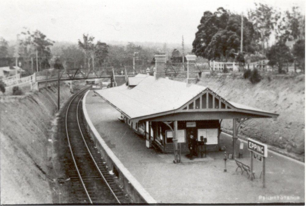 Epping Railway Station, c.1920