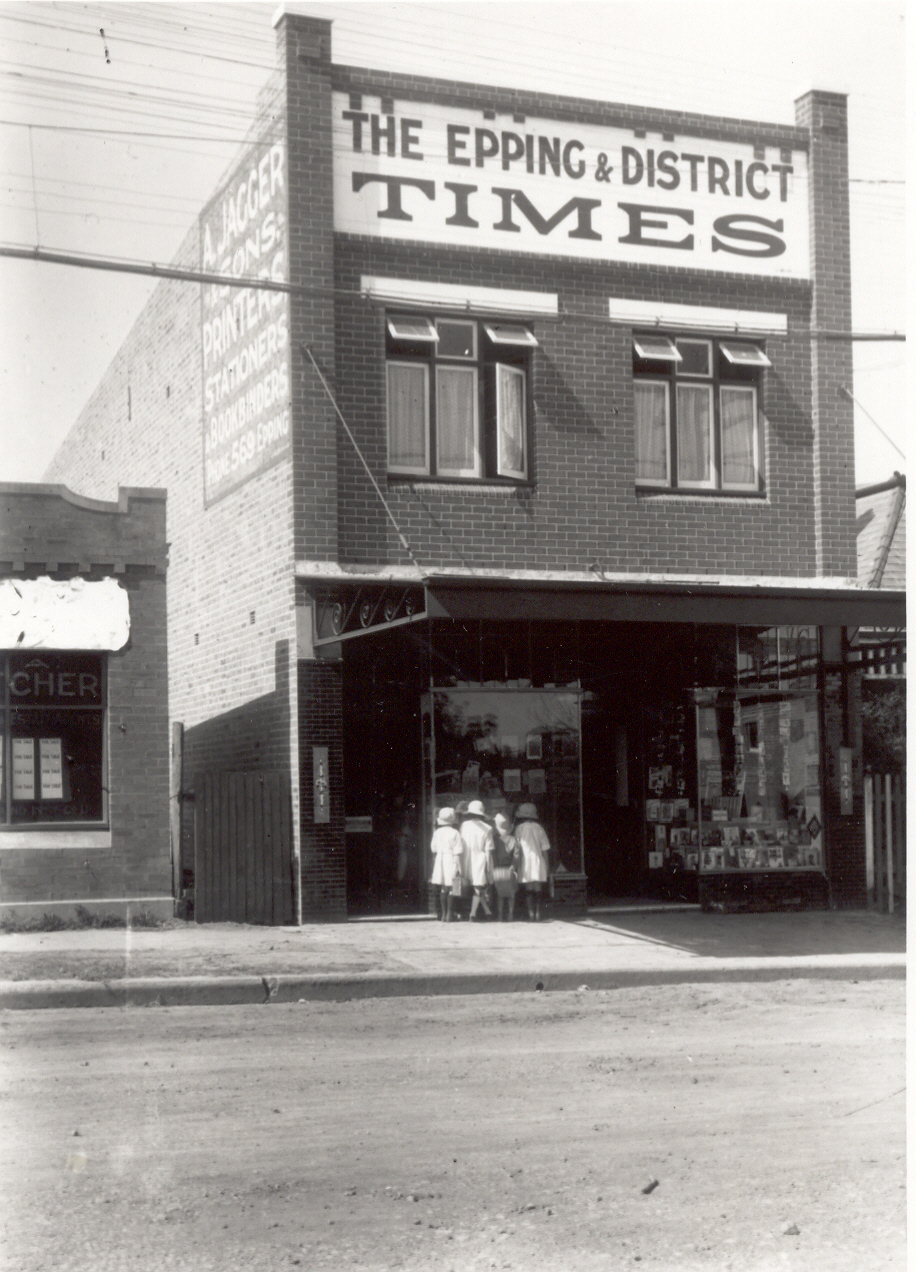 Epping and District Times Office, c.1920s