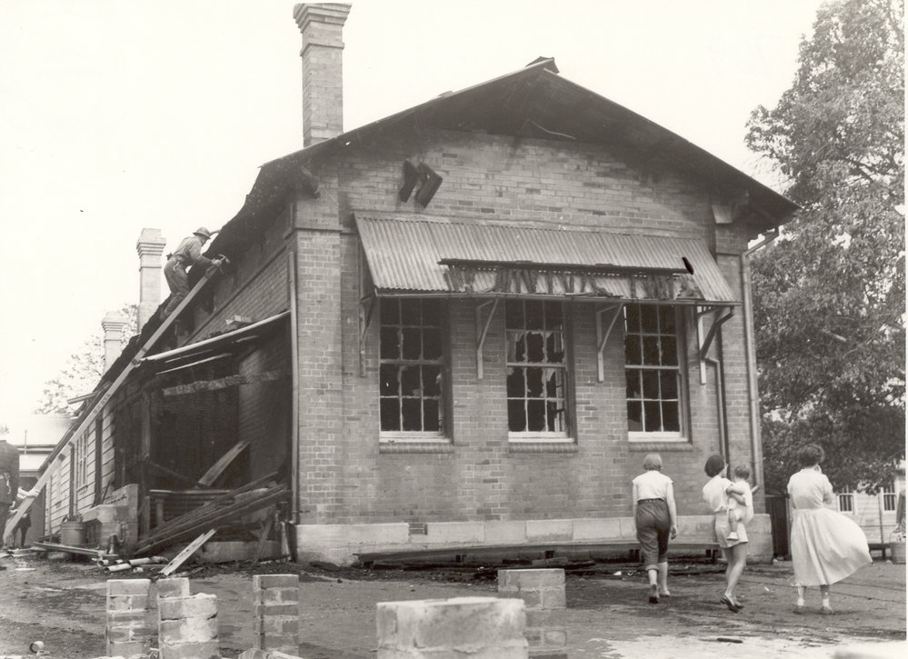 Fire at Hornsby Home Science School