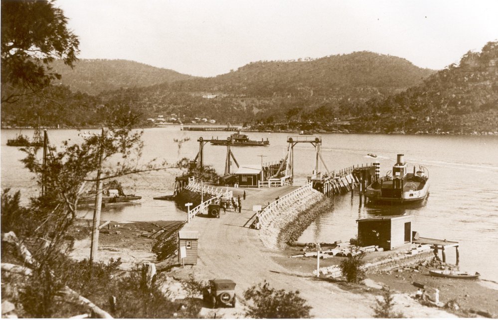 Peats Ferry and Mooney Mooney Point, 1920s